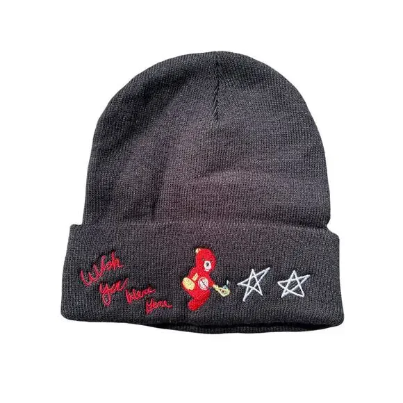 2018 AstroWorld tour Wish you were here Travis Scott beanie embroidered